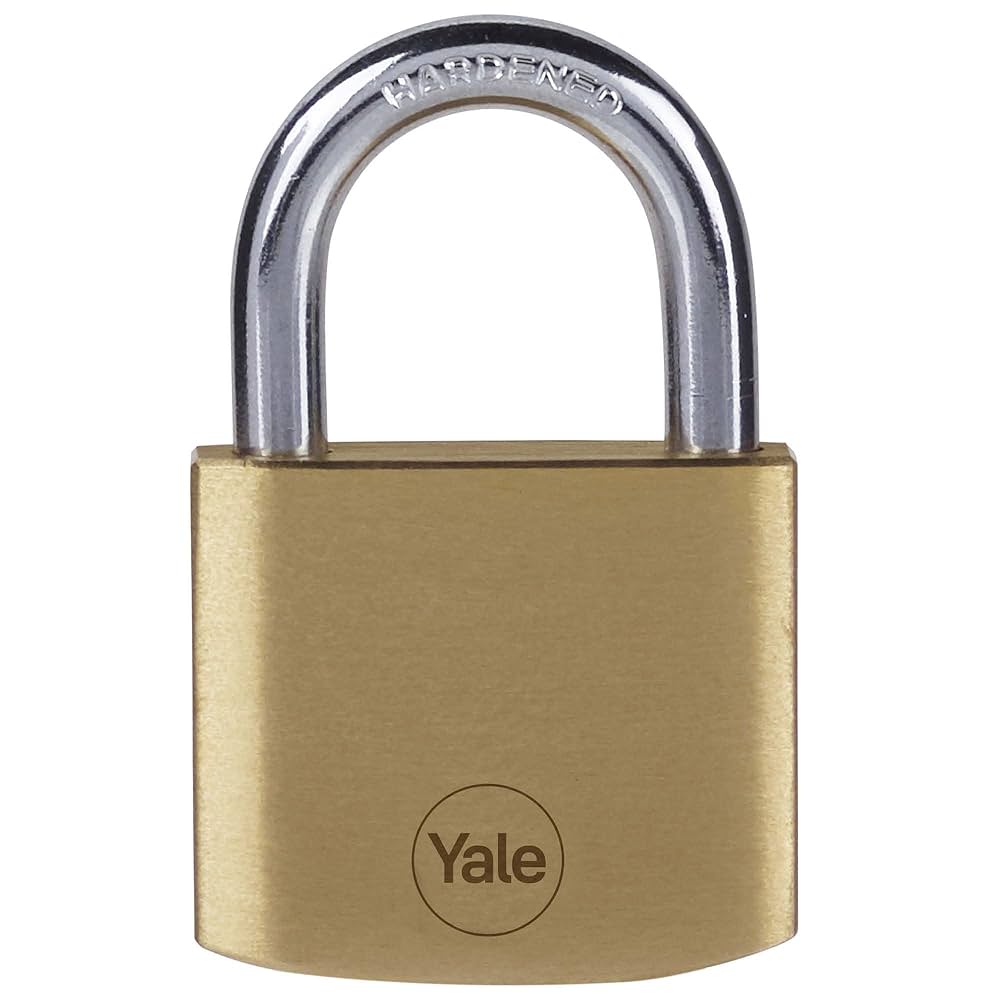 Yale - Y110B/40/122/4 Standard Security 40mm Brass Padlock